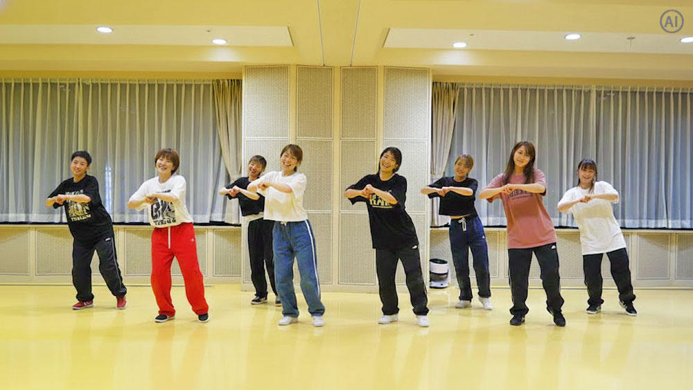 牛久のダンススクールで経験者が集まるクラス