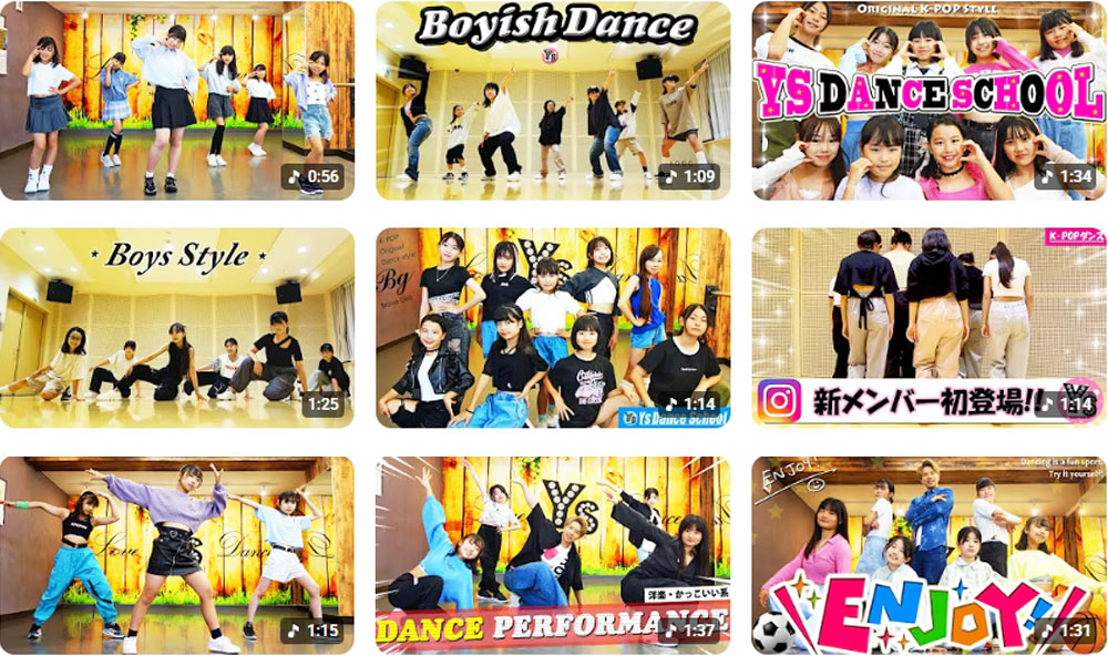 ワイズダンススクール公式YouTube・SNSのご紹介