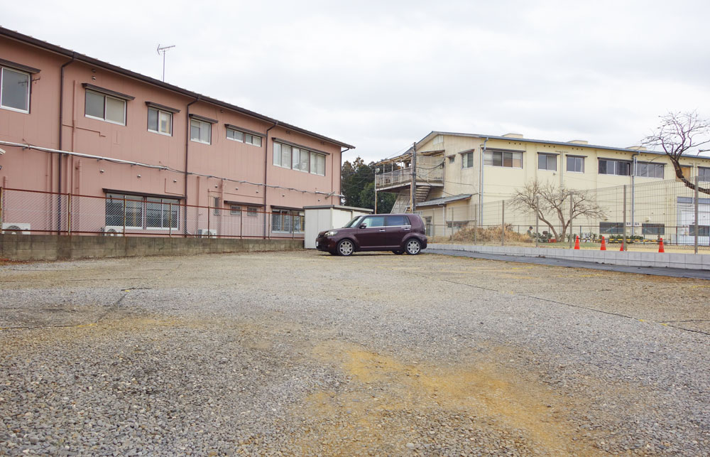 土浦スタジオには12台分の無料駐車場があります